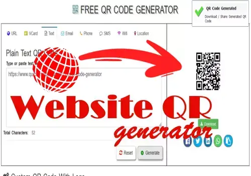 URL to QR Code Generator